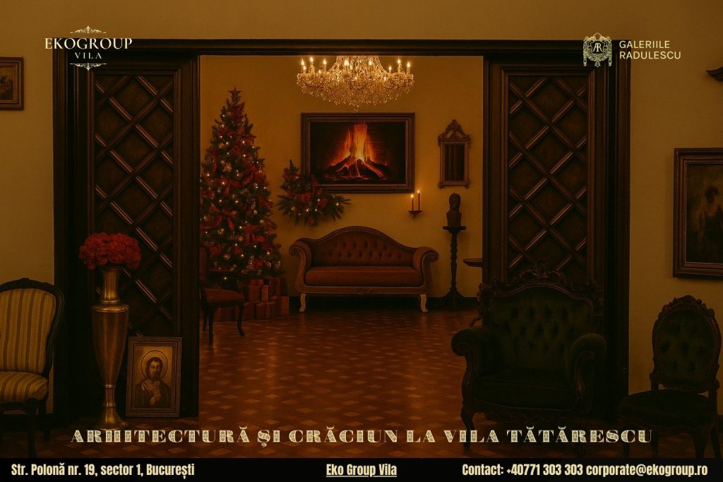 Decoratiuni de Craciun cu farmec autentic: o incursiune în Crăciunul anilor ’30 la Eko Group Vila